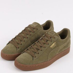 olive green puma